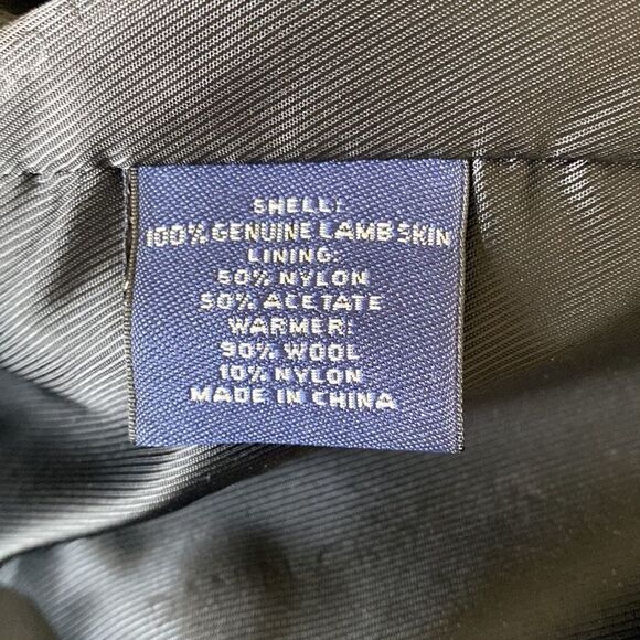 Daniel Cremieux Men’s Black Genuine Lamb Skin Leather Wool Lining Jacket… - Picture 3 of 16